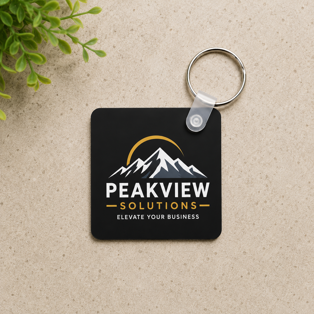 Square Keychain