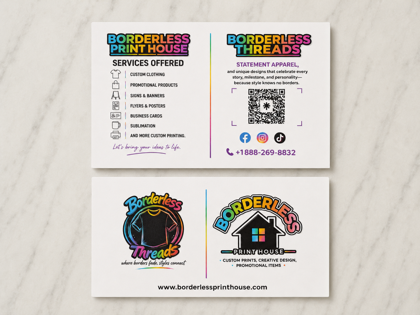 Cardstock Business Cards