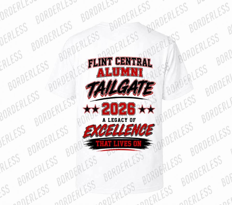 Flint Central High School Tail Gate 2026 Tee