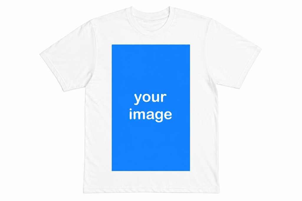 Custom T-Shirt Front print up to 13x20 in.
