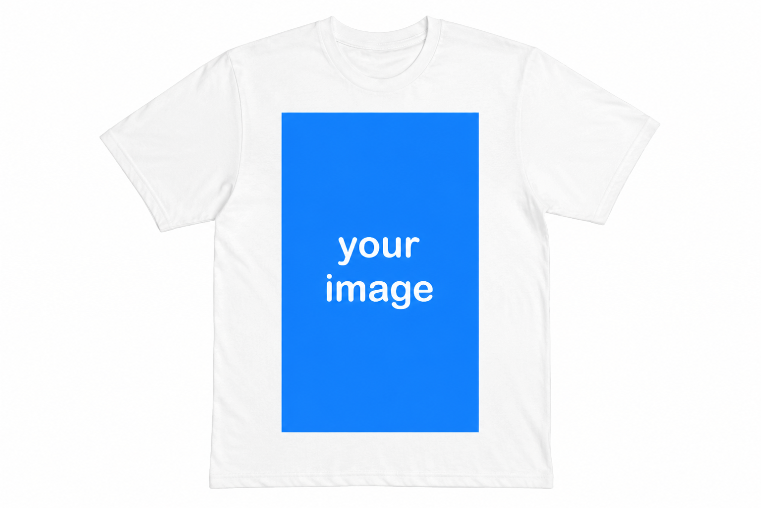 Custom T-Shirt Front print up to 13x20 in.