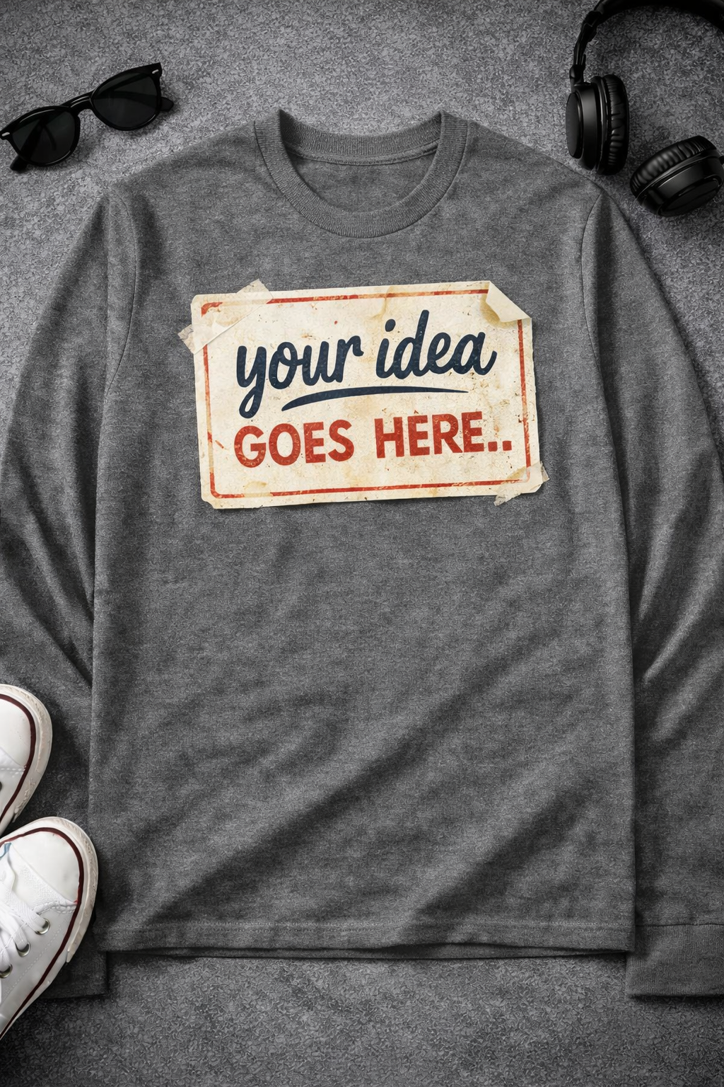 Custom Design T-Shirt — Design Service Included