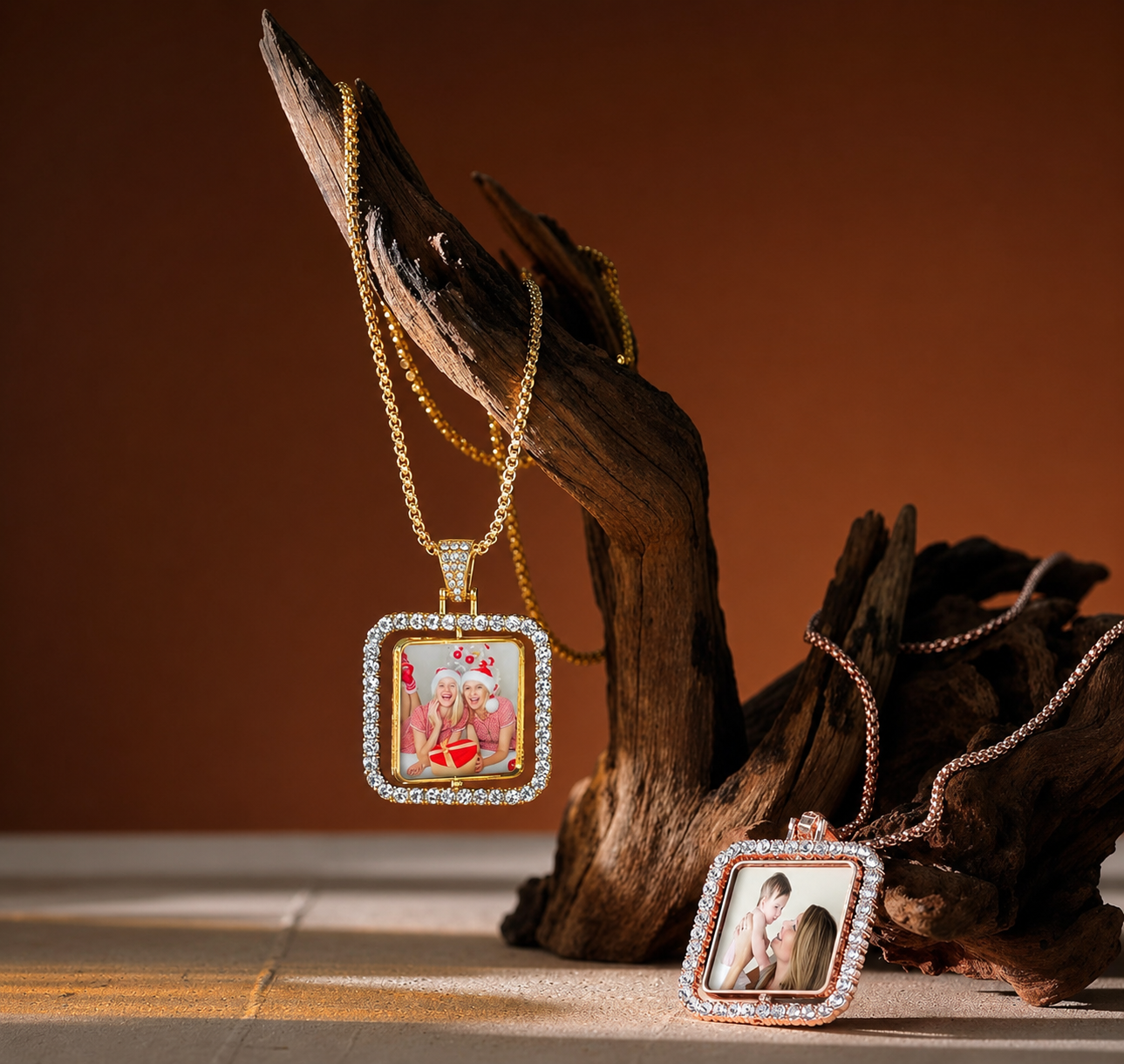 Square Photo pendant