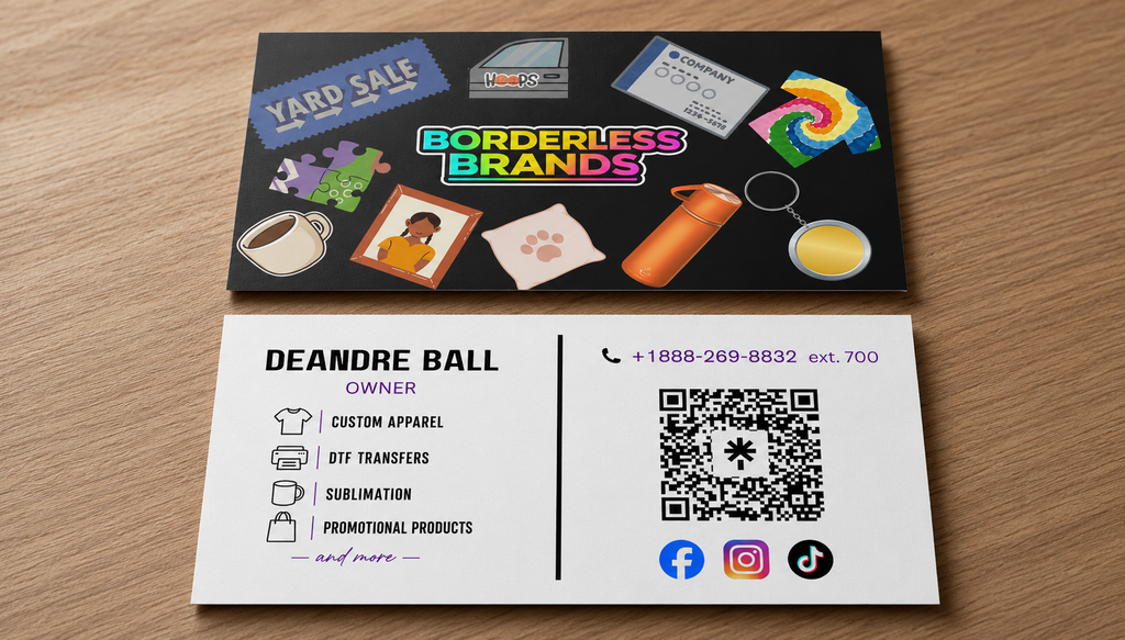 Aluminum Business Cards 50 Count