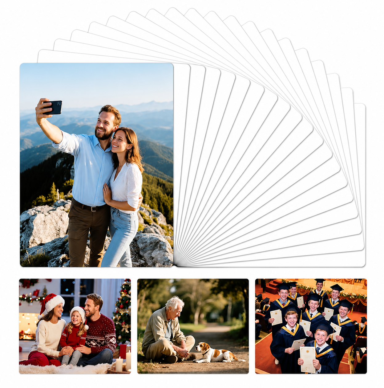 8x10 Metal Photo