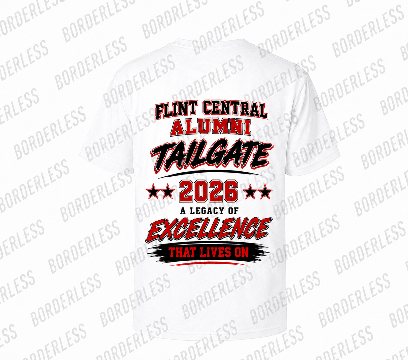 Flint Central Alumni Tailgate Shirt – Custom Sleeve Year