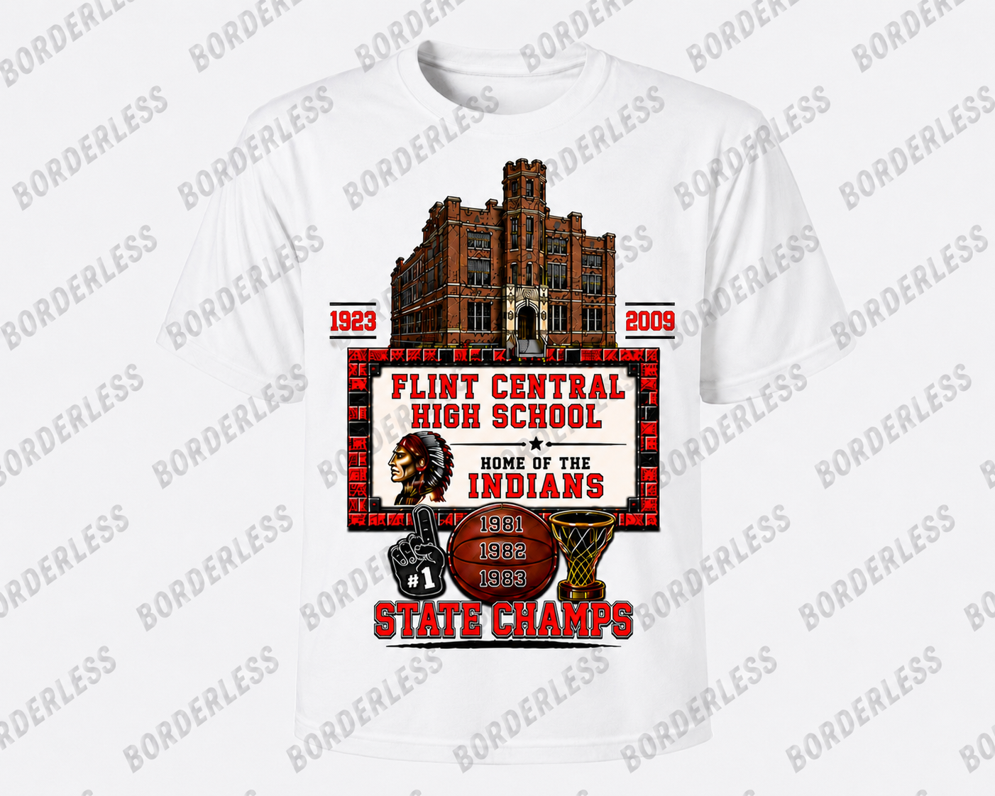 Flint Central Alumni Tailgate Shirt – Custom Sleeve Year