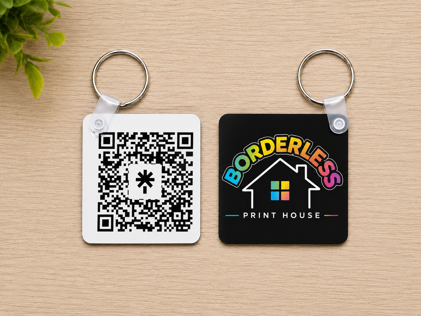 Square Keychain