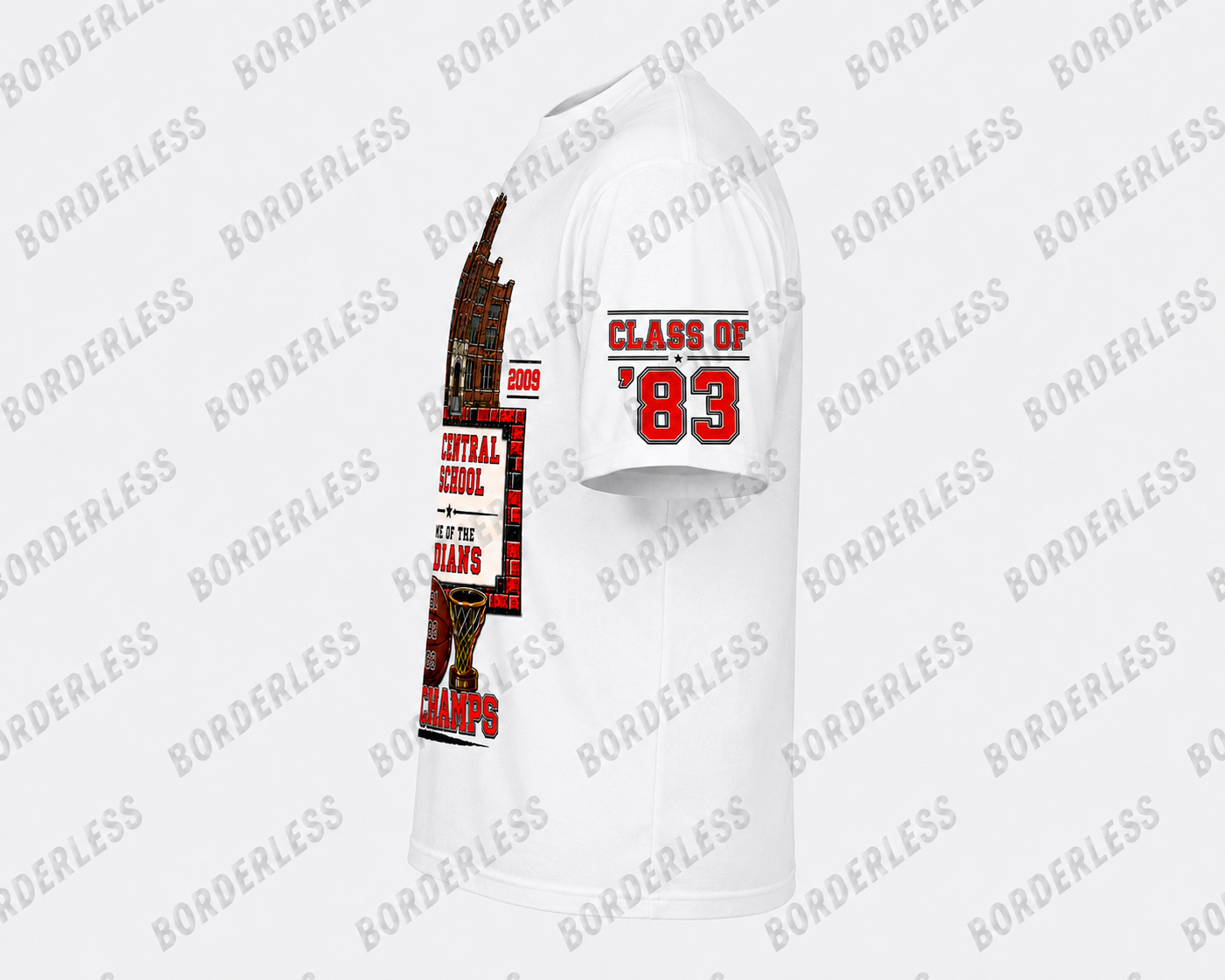 Flint Central Alumni Tailgate Shirt – Custom Sleeve Year
